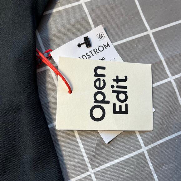 Open Edit Little Black Dress Off the Shoulder Classic Sheath Mini Large NWT - Picture 11 of 14